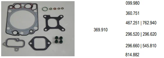 VMPG-46723 - 369.910 Gasket Set | VMP Spares