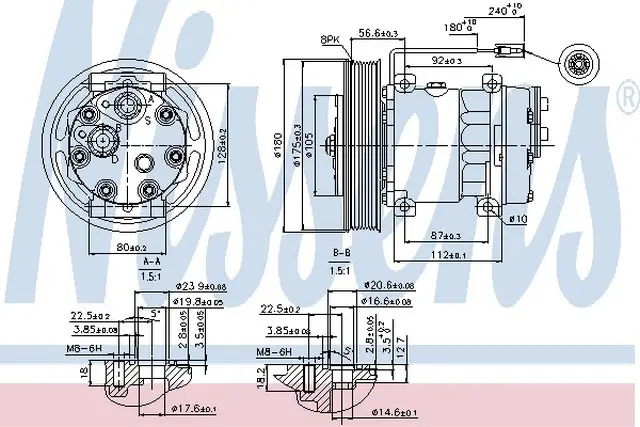 VMPG-314 - 89353 AC Compressor | VMP Spares
