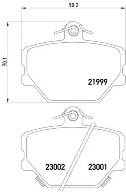 VMPG-19048 - 2199901 Brake Pad | VMP Spares