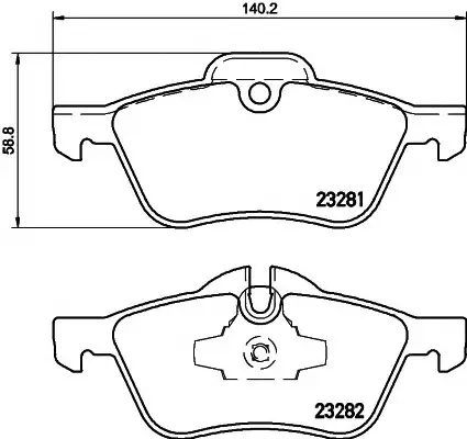 VMPG-19068 - 2328101 Brake Pad | VMP Spares