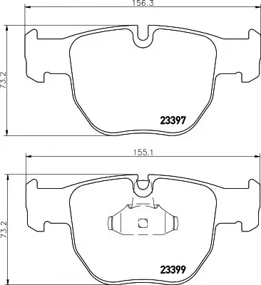 VMPG-19077 - 2339703 Brake Pad | VMP Spares