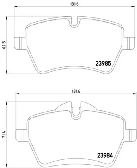 VMPG-19127 - 2398401 Brake Pad | VMP Spares