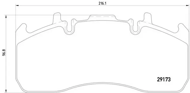 VMPG-19204 - 2917301 Brake Pad | VMP Spares