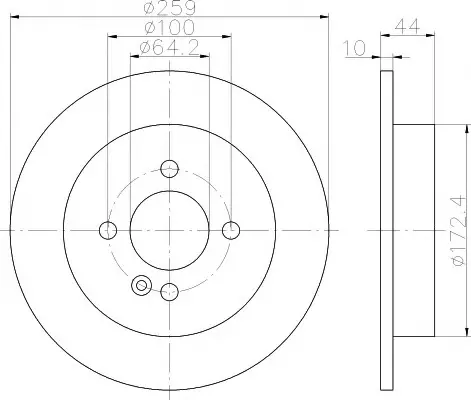 VMPG-19262 - 92175003 Brake Disc | VMP Spares