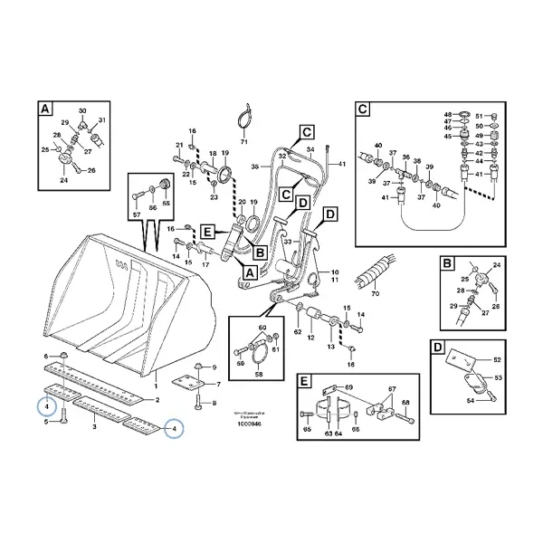 VOE11011112_1 11011112 - BOLT ON EDGE - VOE11011112 | VMP Spares