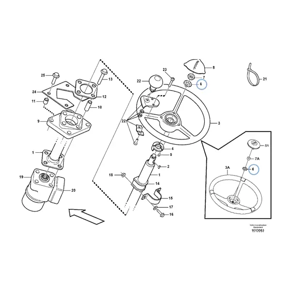 11104898 - LOCK WASHER - VOE11104898 | VMP Spares