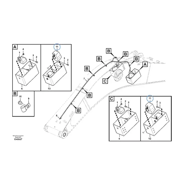 11170348 - WORK LAMP - VOE11170348 | VMP Spares