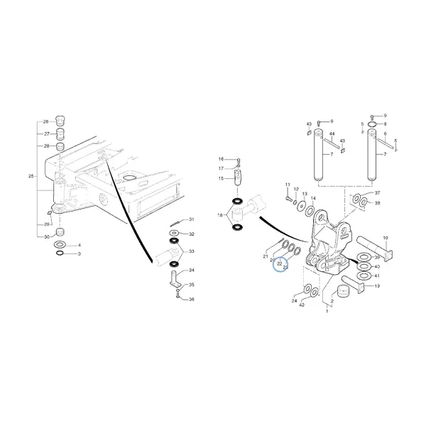 11802241 - WASHER - VOE11802241 | VMP Spares
