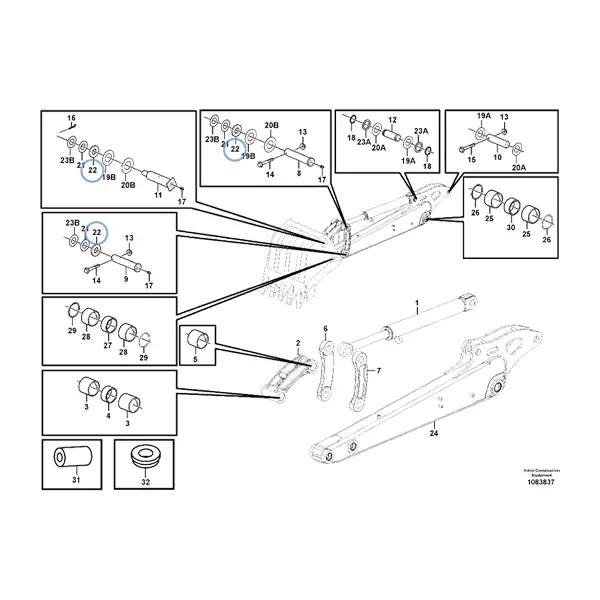 11805790 - WASHER - VOE11805790 | VMP Spares