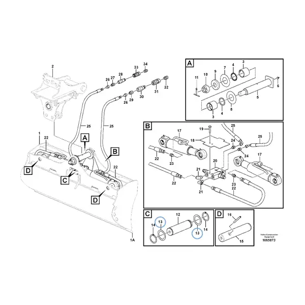 11805801 - WASHER - VOE11805801 | VMP Spares