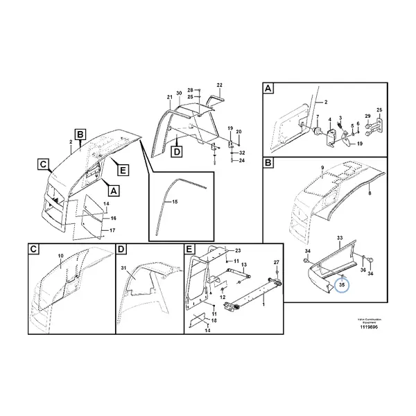 11806637 - WASHER - VOE11806637 | VMP Spares