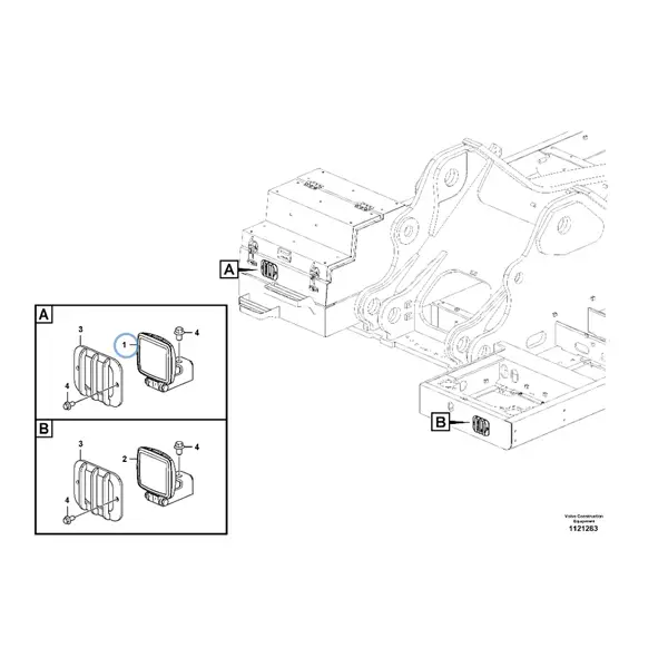 14791904 - WORK LAMP - VOE14791904 | VMP Spares