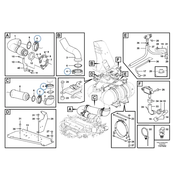 15137313 - V-CLAMP - VOE15137313 | VMP Spares