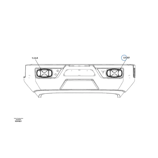 15240398 - TAIL LAMP - VOE15240398 | VMP Spares