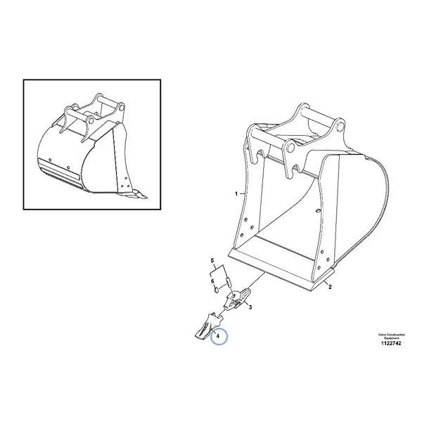 15603431 - TOOTH - VOE15603431 | VMP Spares