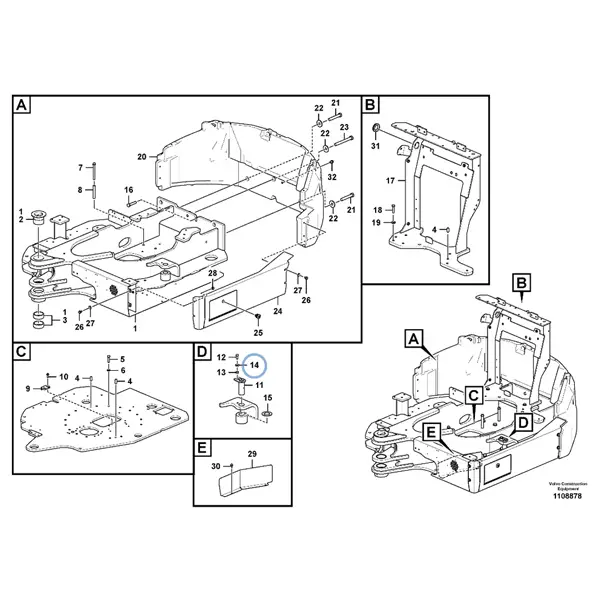 15627980 - WASHER - VOE15627980 | VMP Spares