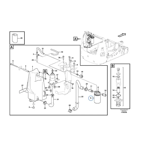 15652588 - FILTER CARTRIDGE - VOE15652588 | VMP Spares