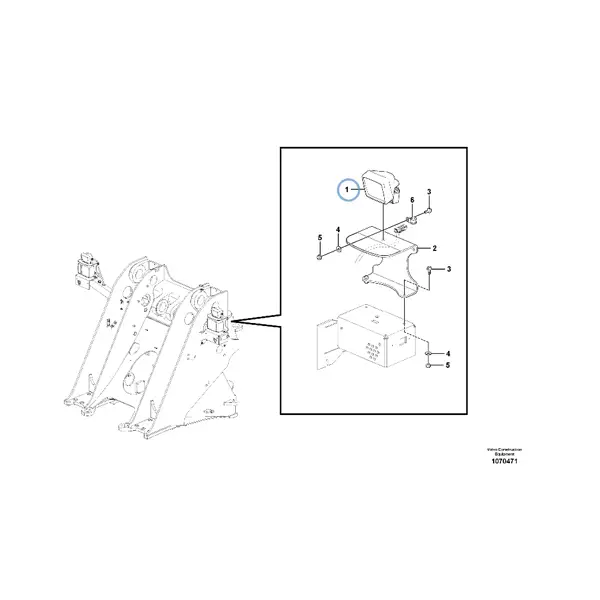 15670553 - WORK LAMP - VOE15670553 | VMP Spares