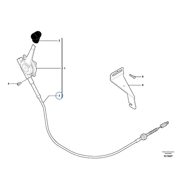 15705989 - THROTTLE CABLE - VOE15705989 | VMP Spares