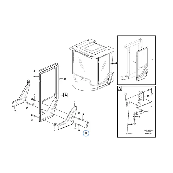 16302068 - DOOR HANDLE - VOE16302068 | VMP Spares