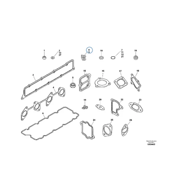 17230276 - GASKET - VOE17230276 | VMP Spares