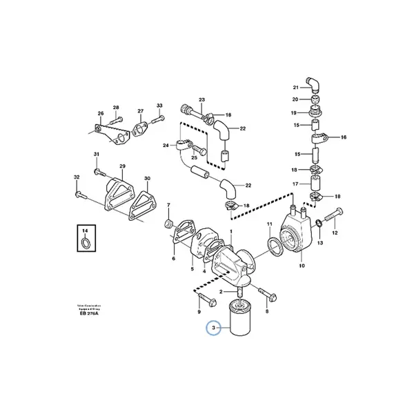 17262703 - OIL FILTER - VOE17262703 | VMP Spares
