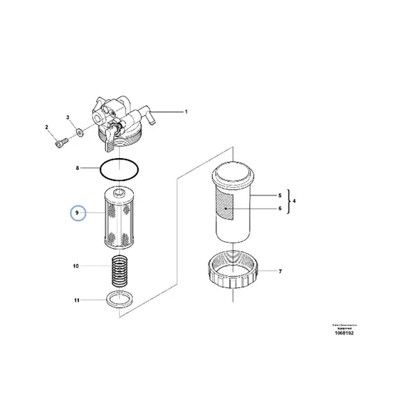 17266226 - FILTER INSERT - VOE17266226 | VMP Spares