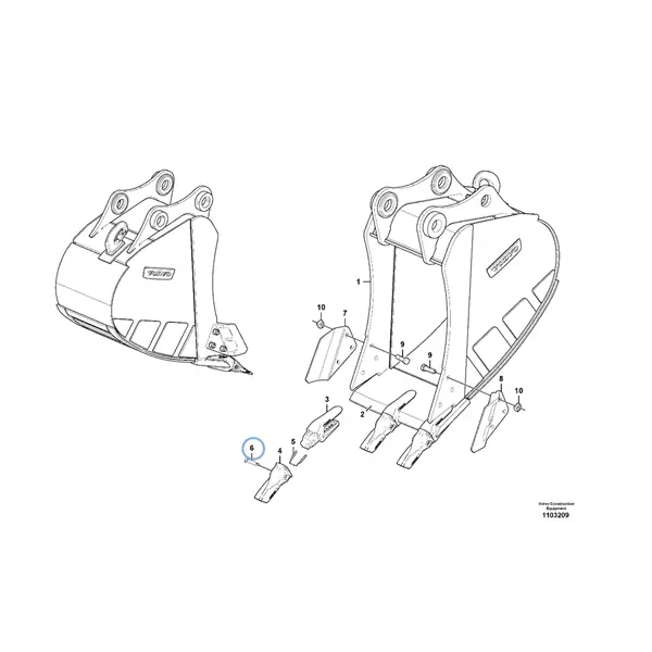 17473101 - PIN - VOE17473101 | VMP Spares
