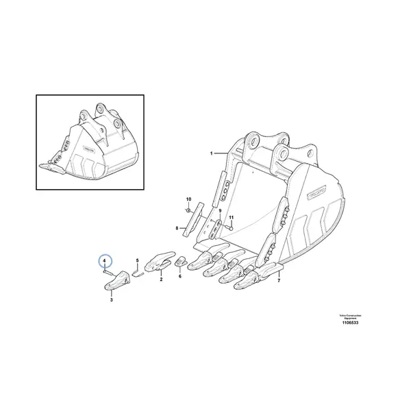 17473105 - PIN - VOE17473105 | VMP Spares