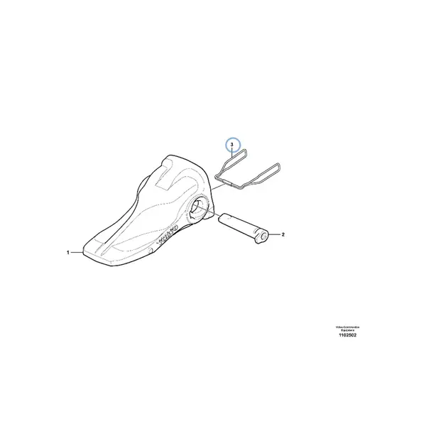 17493102 - RETAINER - VOE17493102 | VMP Spares