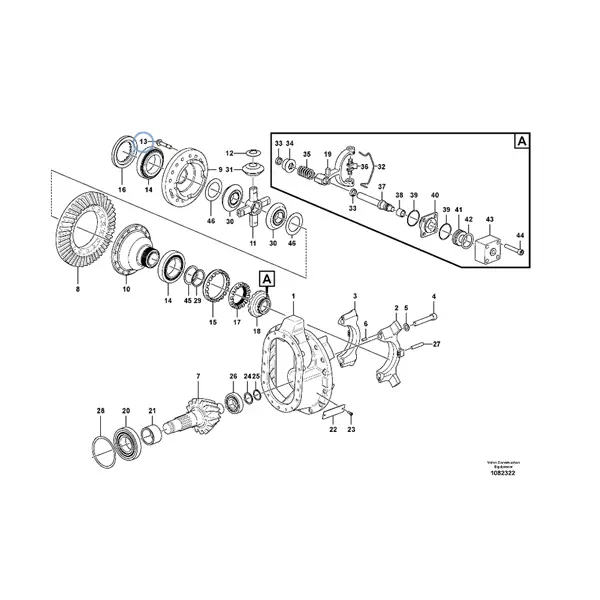 17534440 - FLANGE SCREW - VOE17534440 | VMP Spares