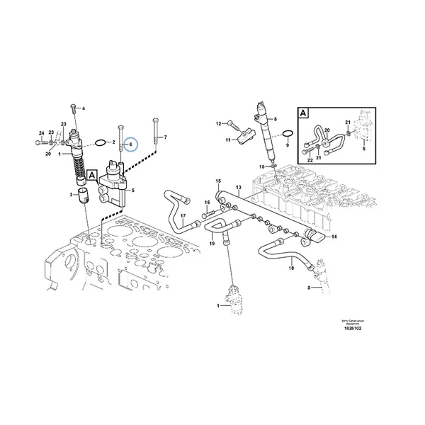 20405723 - SCREW - VOE20405723 | VMP Spares