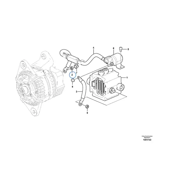 20501349 - HEXAGON NUT - VOE20501349 | VMP Spares