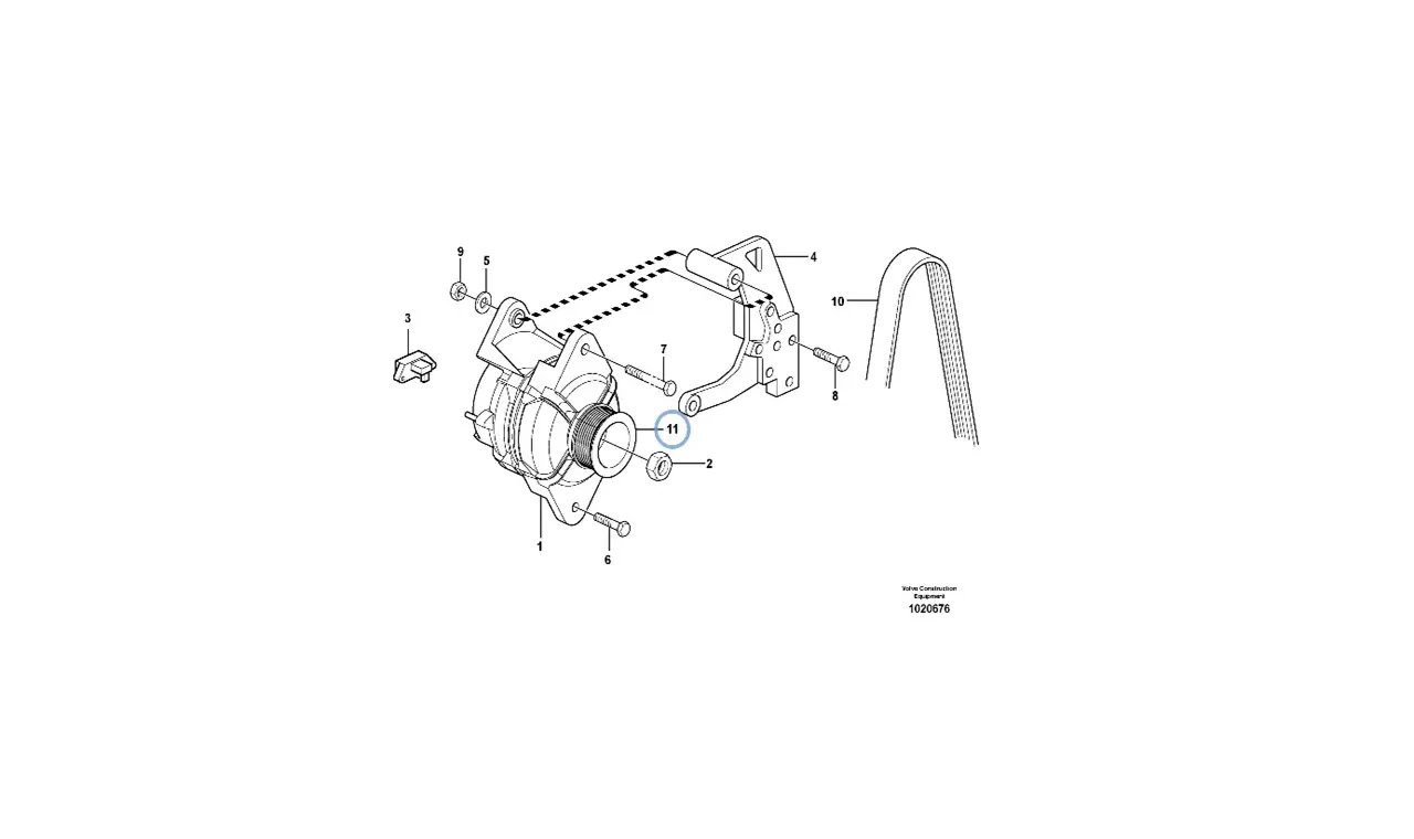 VOE20775463_1 20775463 - PULLEY - VOE20775463 | VMP Spares