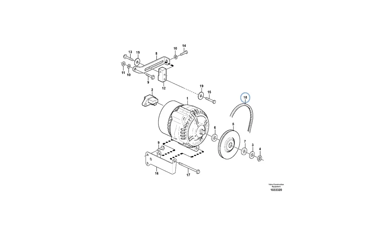 20797715 - V-BELT - VOE20797715 | VMP Spares
