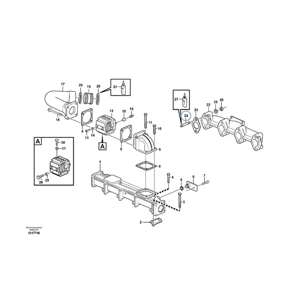 20799728 - STUD - VOE20799728 | VMP Spares