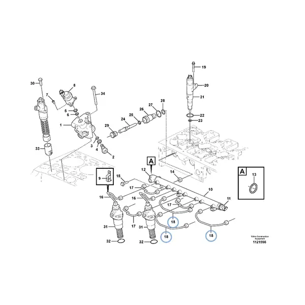 21773090 - PRESSURE PIPE - VOE21773090 | VMP Spares