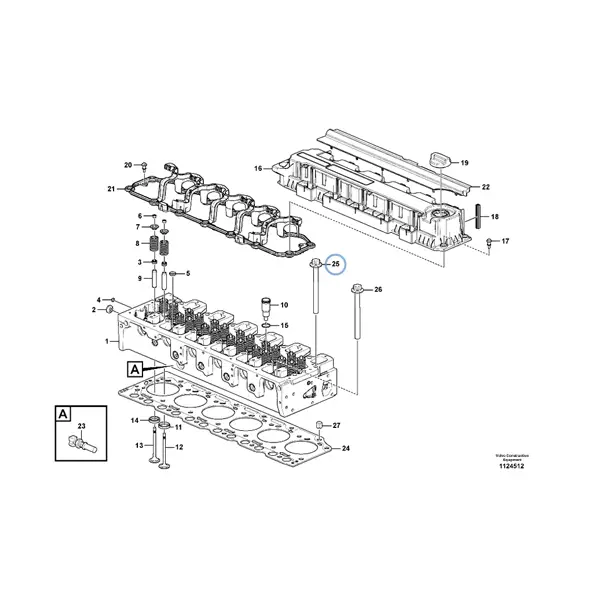 21774869 - FLANGE SCREW - VOE21774869 | VMP Spares