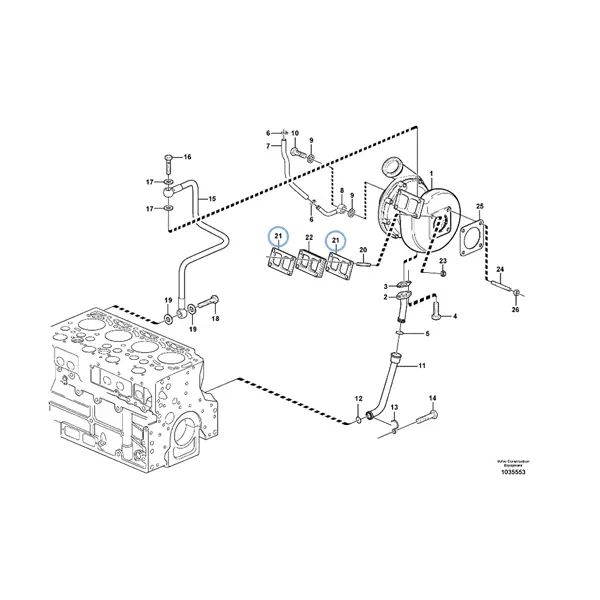 21792306 - PLANE GASKET - VOE21792306 | VMP Spares