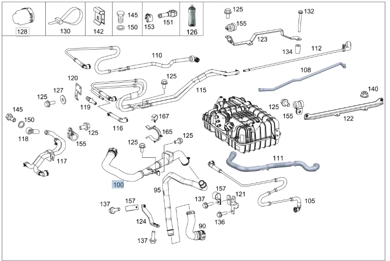 VMPG-254267 - A9625002905 Hose,Radiator | VMP Spares