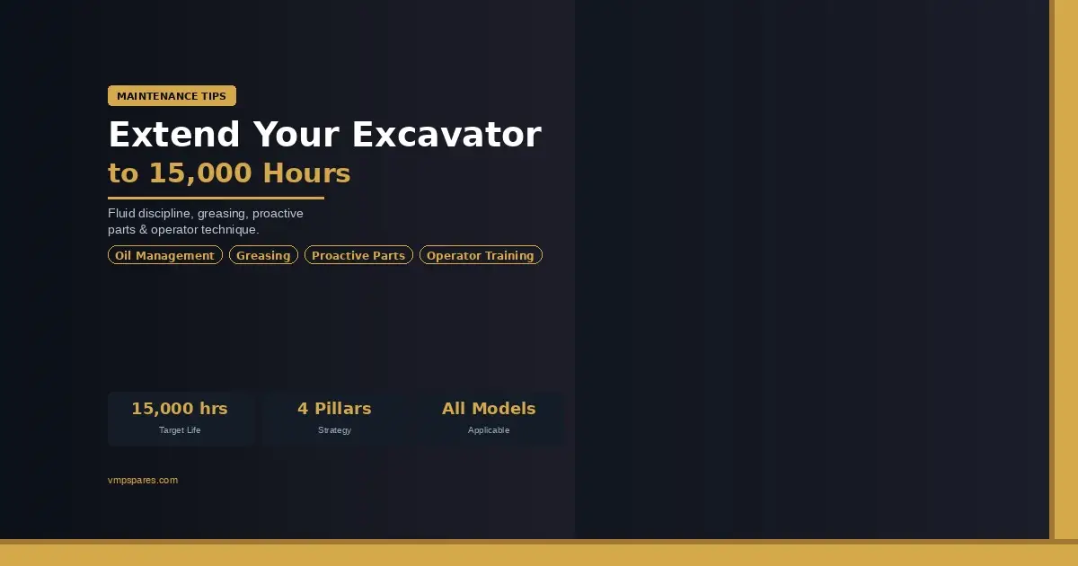 extend-volvo-excavator-life-15000-hours | VMP Spares