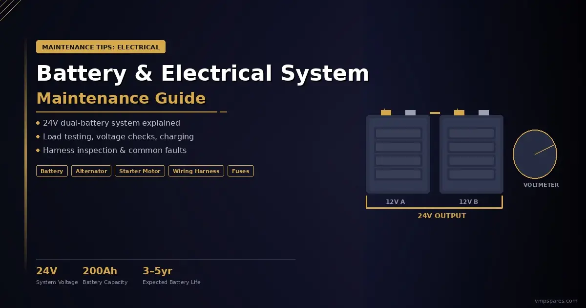 volvo-ce-battery-electrical-maintenance-guide | VMP Spares