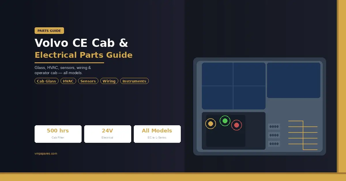 volvo-ce-cab-electrical-parts-guide | VMP Spares