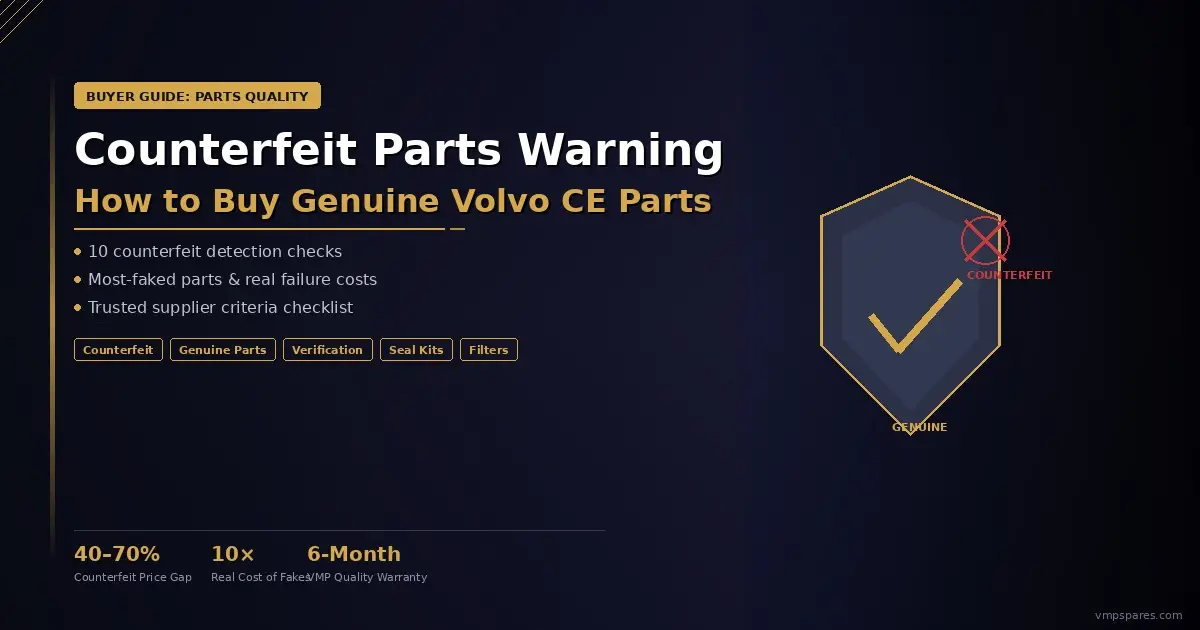 volvo-ce-counterfeit-parts-guide | VMP Spares