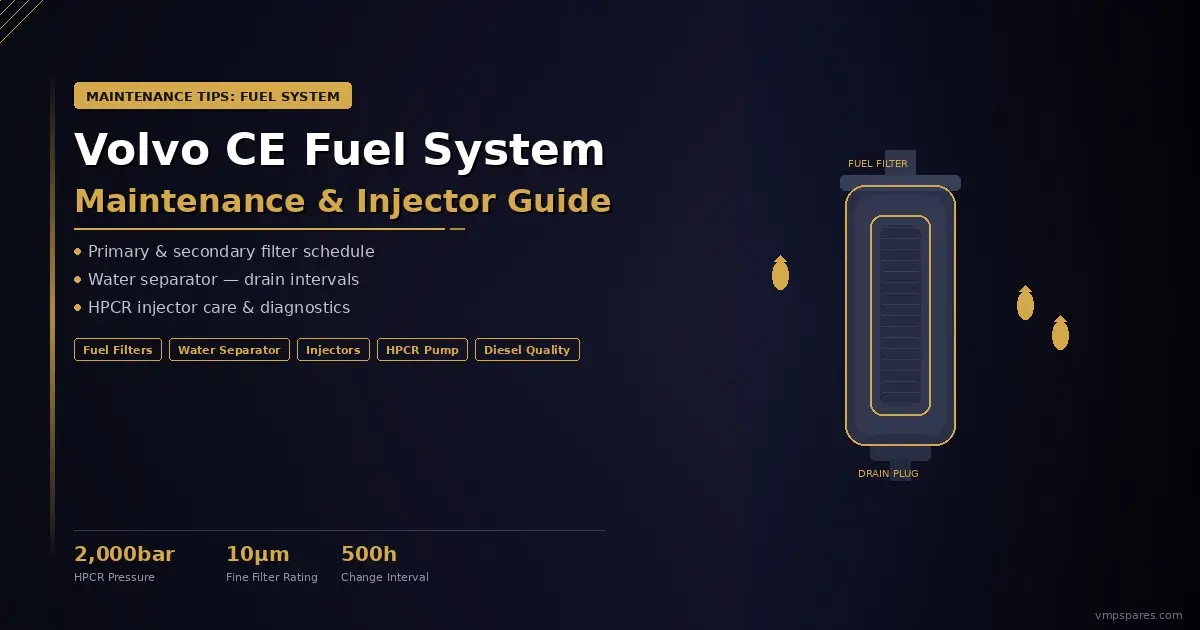 volvo-ce-fuel-system-maintenance-guide | VMP Spares