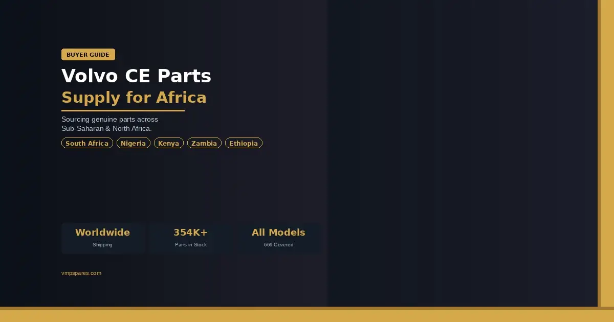 volvo-ce-parts-supply-africa | VMP Spares