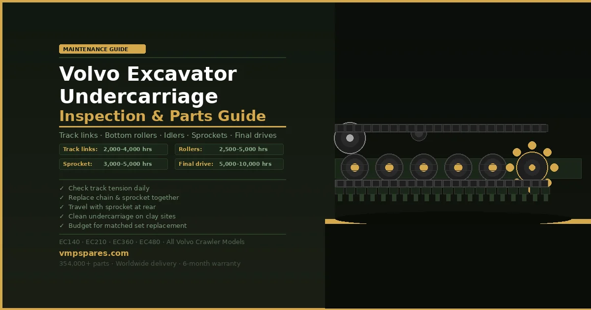 volvo-excavator-undercarriage-guide | VMP Spares