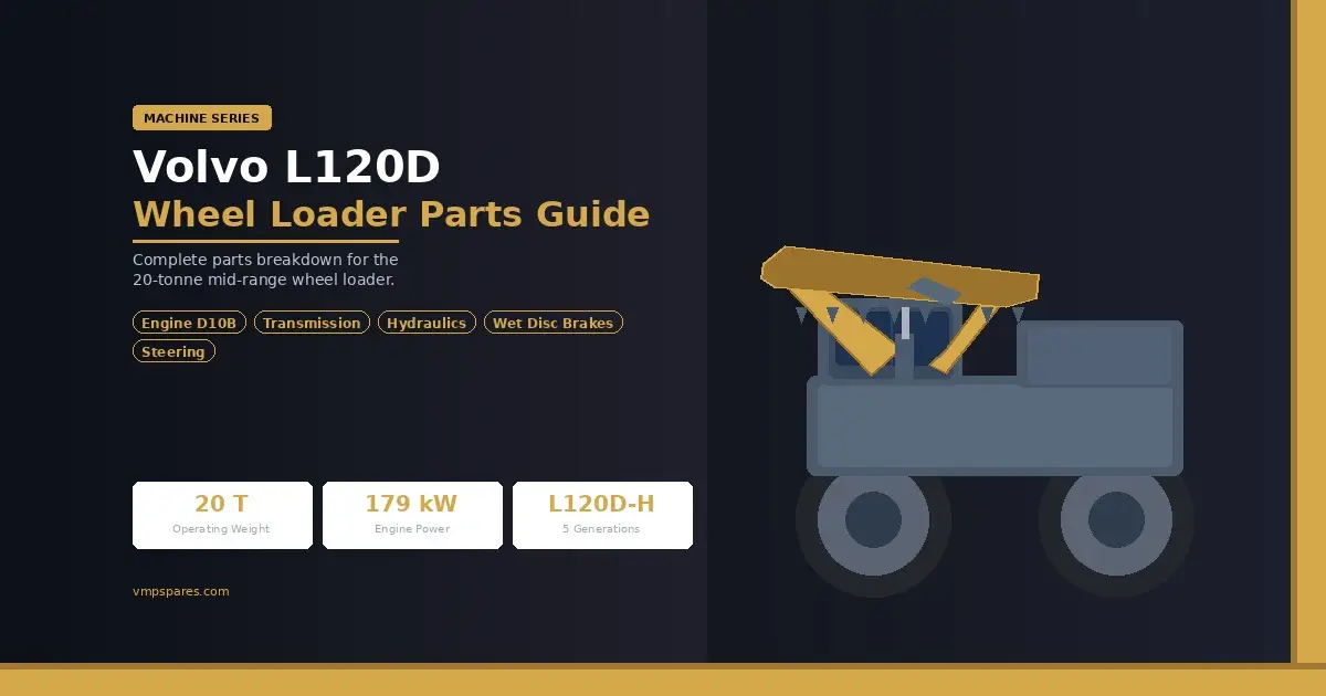 volvo-l120d-wheel-loader-parts-guide | VMP Spares